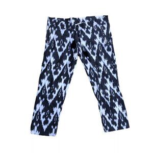 Souvenir Edition By Staci Woo Capri Pants Women's 8 Tribal Anthropologie​​​
